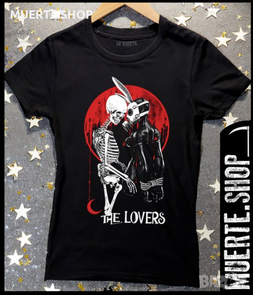 Дамска тениска с щампа THE LOVERS, снимка 1