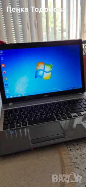 Продавам употребяван напълно запазен лаптоп Aser., снимка 1