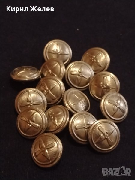 Лот стари редки копчета 15 броя сребристи много красиви за КОЛЕКЦИЯ ДЕКОРАЦИЯ 40900, снимка 1