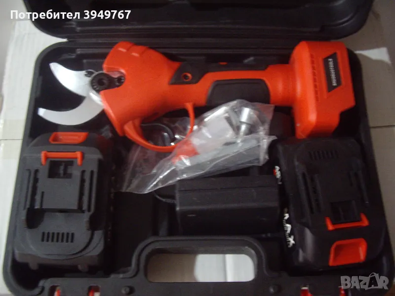 Акумулаторна лозарска ножица., снимка 1