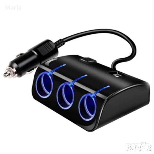 Разклонител запалка USB, снимка 1