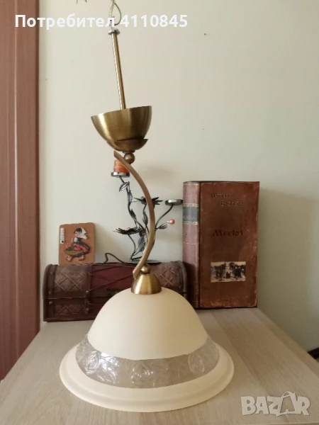 Красив месингов полюлей 20 лв., снимка 1