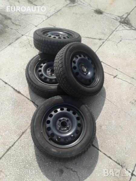 4бр зимни гуми с стоманени джанти за Mini Cooper, снимка 1