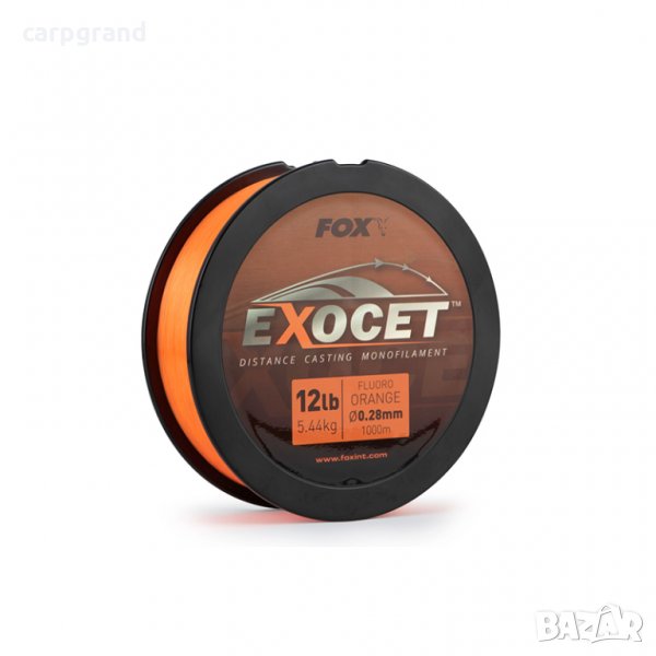 Влакно FOX Exocet Fluoro Orange Mono 1000м., снимка 1