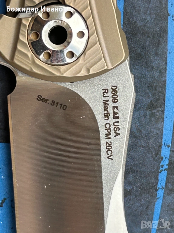 Продавам нож Zero Tolerance 0609 RJ Martin , снимка 1