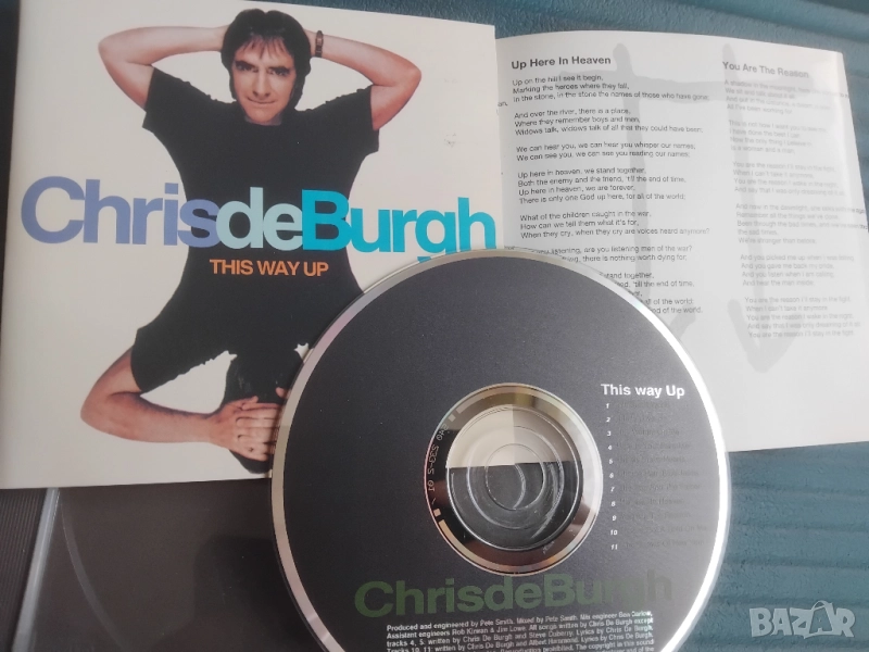Chris de Burgh – This Way Up - матричен диск музика, снимка 1