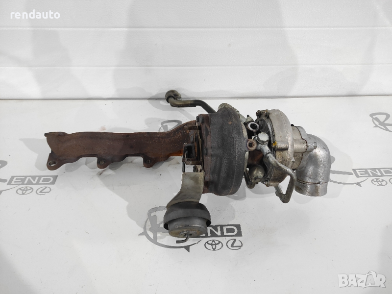 Турбо с изпускателен колектор Toyota Rav4 2005-2013 2AD 17201-26030, снимка 1