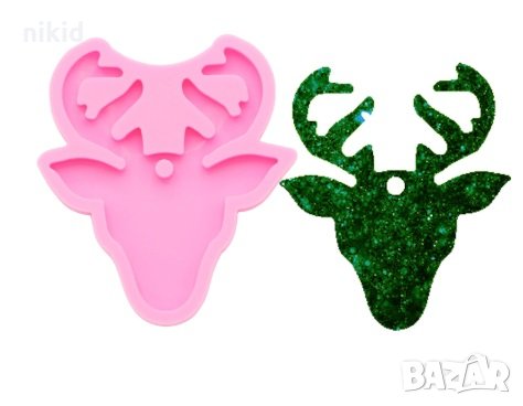 Елен глава плосък силиконов молд форма декорация торта фондан шоколад и др., снимка 1