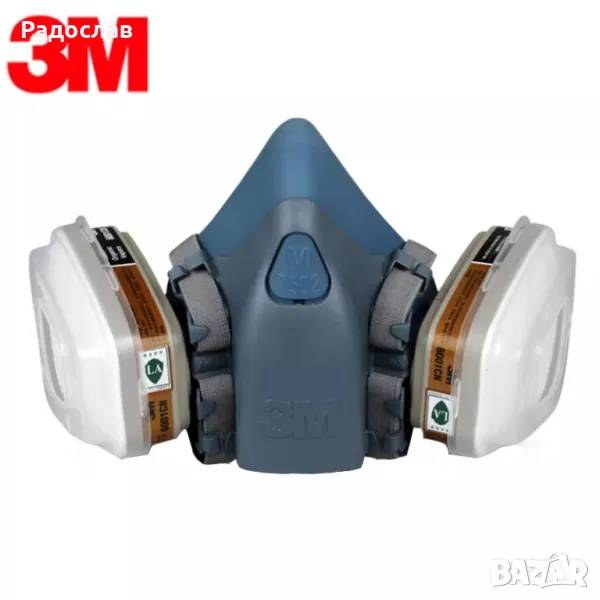 Предпазна маска 3M (7502), снимка 1