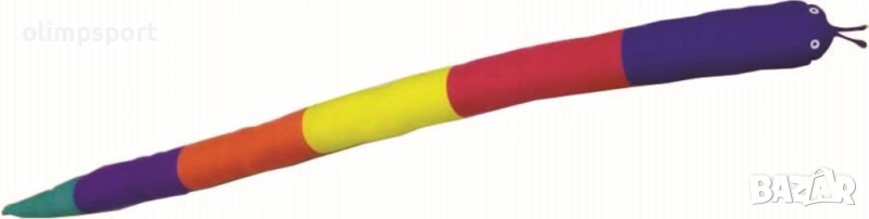 Балансираща змия 150 см Змия от многоцветен памучен плат. За развиване на уменията за балансиране. , снимка 1