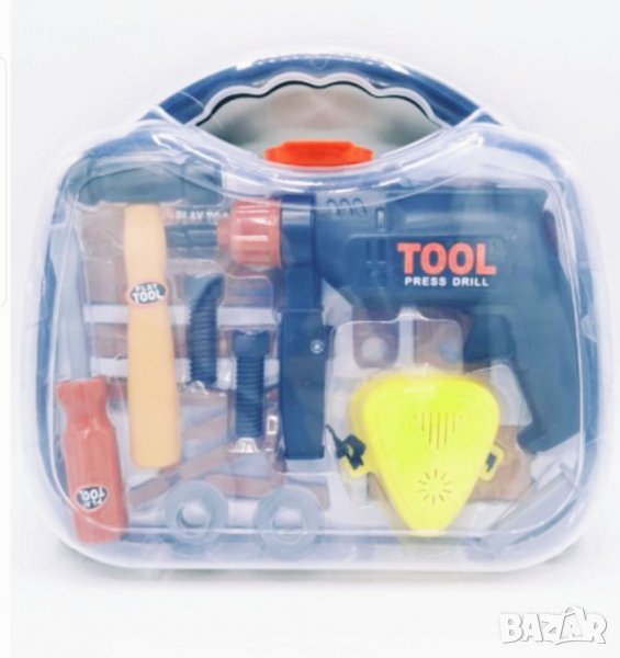 Инструменти с бормашина и маска в куфар Играчка Чудесен Подарък   , снимка 1
