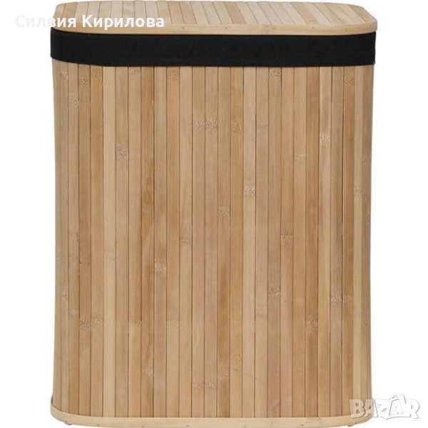Кош за пране от бамбук, снимка 1