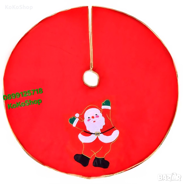 Килимче за елха-106 см./покривка за стойка на елха, снимка 1