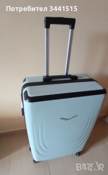 Голям куфар с 4 колела 80.6L, 74 x 51 x 31 cm, 4.3 kg, TSA ключалка , снимка 1