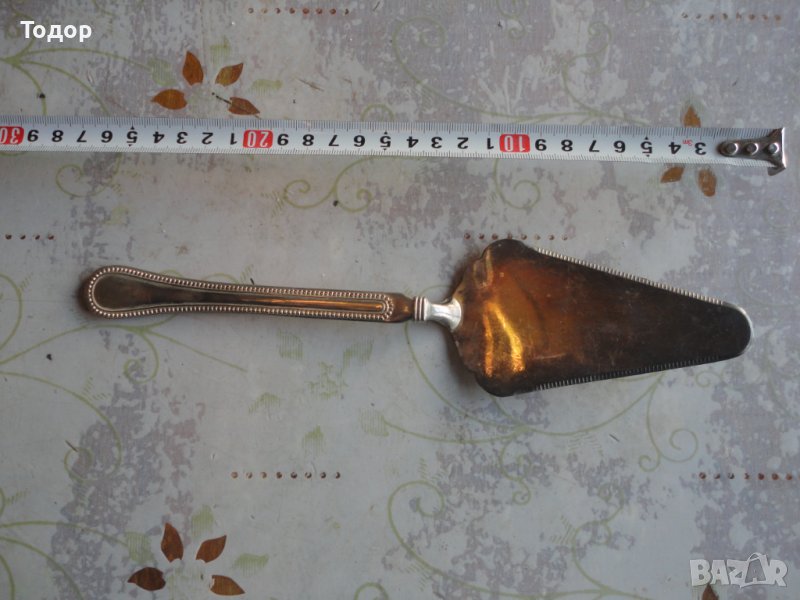 Посребрена лопатка шпатула , снимка 1