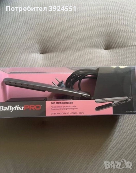 Преса за коса Babyliss pro, снимка 1