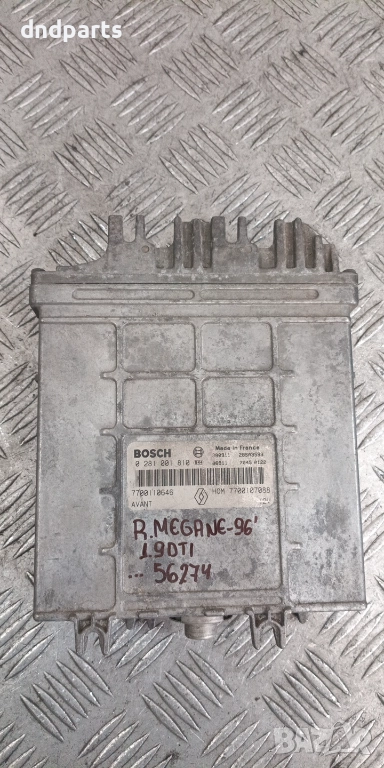 Компютър Renault Megane 1.9DTI 1996г. 0281001810 7700107088 , снимка 1