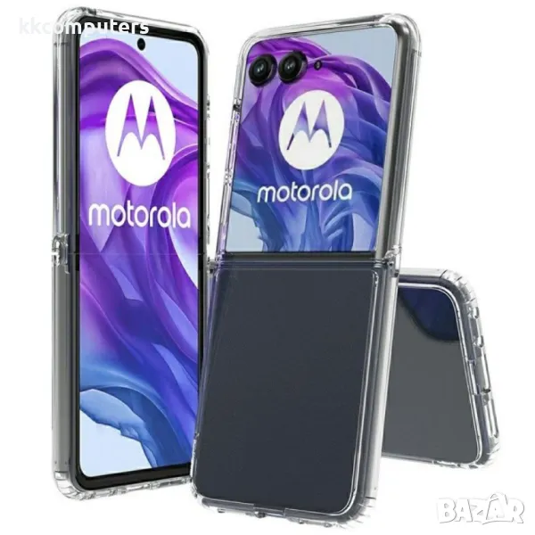Motorola Razr 60 Ultra / Razr Ultra 2025 TPU + Акрил Прозрачен Калъф и Протектор, снимка 1