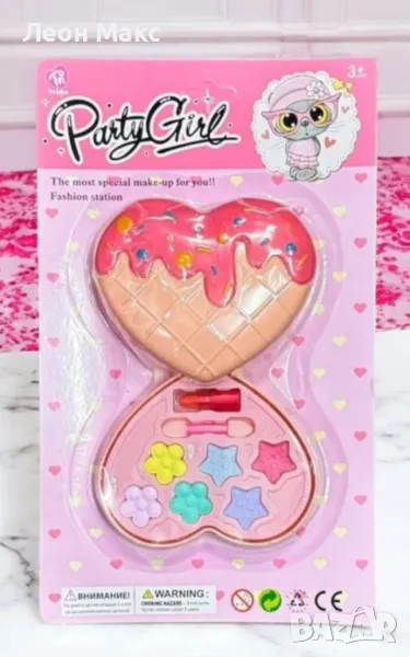 Детски сенки грим на блистер сърце , снимка 1