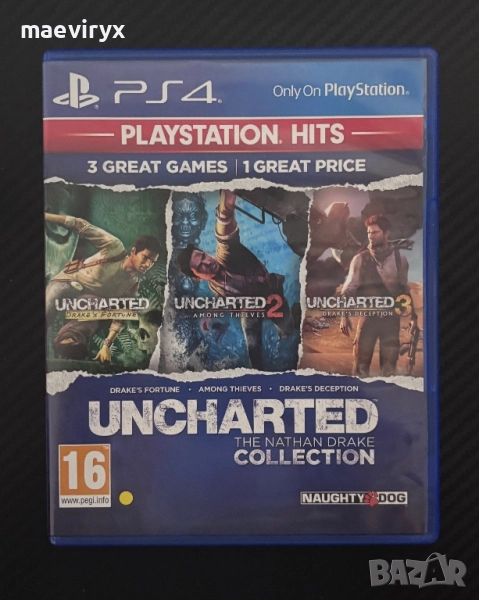 Uncharted: The Nathan Drake Collection за PS4, снимка 1