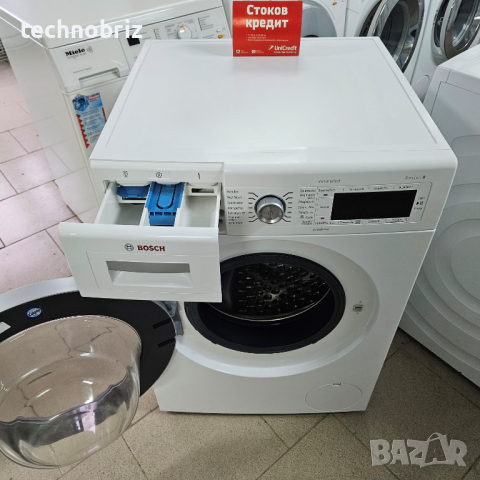 Немска инверторна пералня Bosch Serie 8 - ГАРАНЦИЯ, снимка 5 - Перални - 44862679