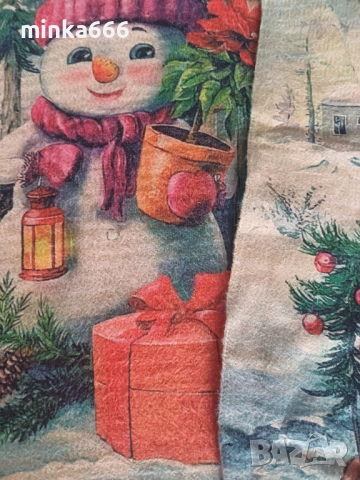 Вълнен коледен пуловер