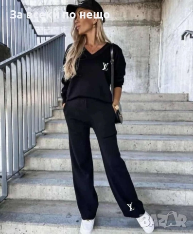 Louis Vuitton Дамски Спортен Комплект🔝Дамски Спортен Екип Луис Витон Код I_73, снимка 3 - Спортни екипи - 52104827