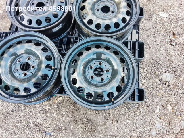 4бр.Оригинални железни джанти 17цола 5x112 за Mercedes Vito(2015-2025),EQV,Viano, снимка 4 - Гуми и джанти - 53037172