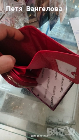 Портмоне естествена кожа, снимка 5 - Портфейли, портмонета - 52895264