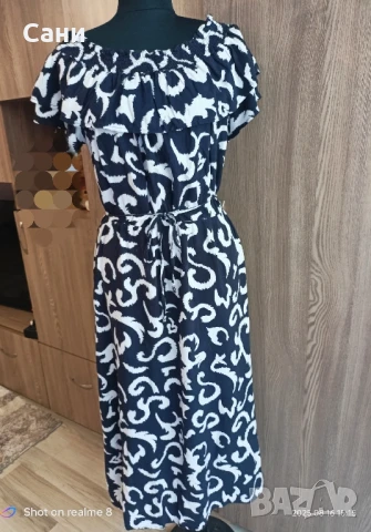 Миди рокля , снимка 4 - Рокли - 51386031