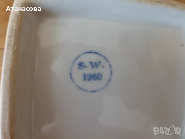 Буркани за подправки български порцелан Сталин Видин 1960 г, снимка 17 - Аксесоари за кухня - 50825955