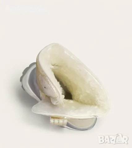 Детски апрески с топла подплата и лепенка 138416 white, снимка 3 - Детски боти и ботуши - 48310366