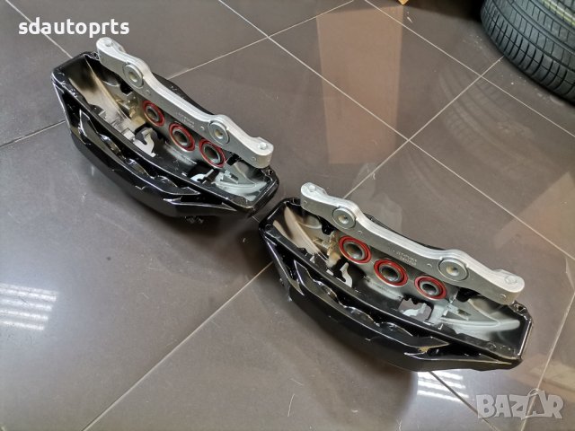 Нови Черени 6 Бутални Спирачни Апарати 375мм Audi A8 S8 Quattro 4N, снимка 4 - Части - 43267518