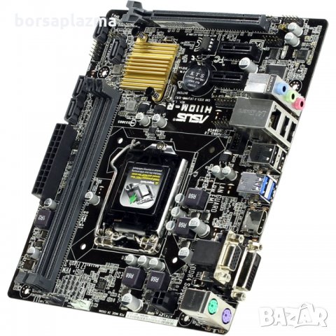 ДЪННА ПЛАТКА ASUS H110M-R/C/SI (BULK) SOCKET 1151, 2XDDR4,HDMI,DVI, снимка 1 - Дънни платки - 27953184