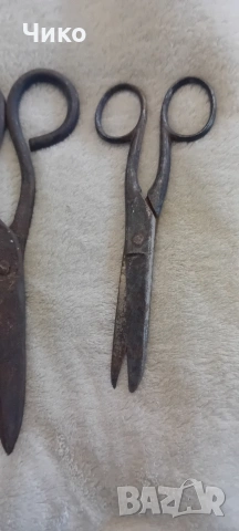 5бр старинни ковани ножици, снимка 9 - Антикварни и старинни предмети - 53061455