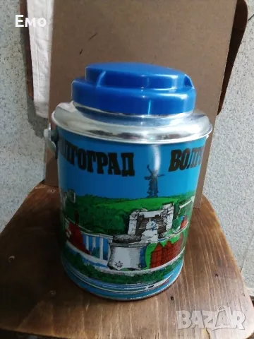 Уникален, отличен и НЕИЗПОЛЗВАН термос за храна и напитки! Произведен в СССР,универсален с 3 л. обем
