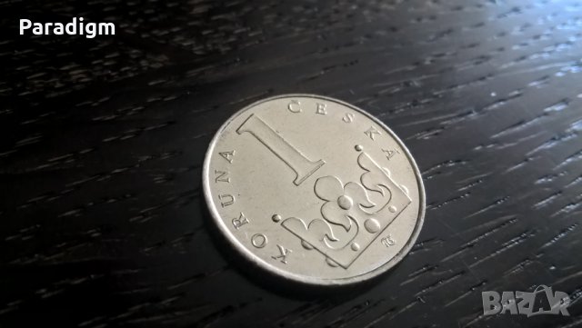 Монета - Чехия - 1 кронa | 1993г.