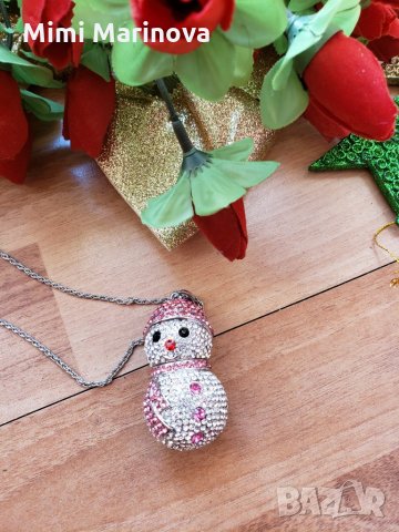 Синджир  със Снежно Човече, снимка 1