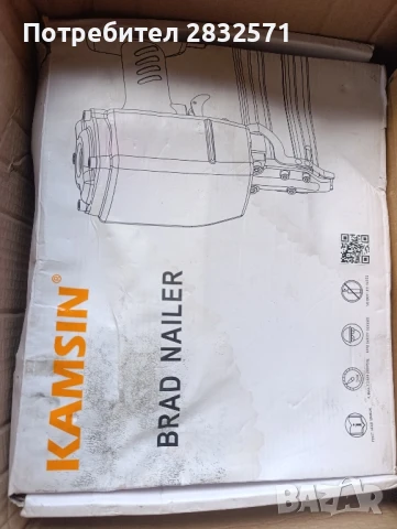 Пневматичен пистолет за пирони, снимка 5 - Други инструменти - 50969132