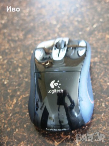 Безжична лазерна мишка Logitech M-RBY125, снимка 4 - Клавиатури и мишки - 42989200