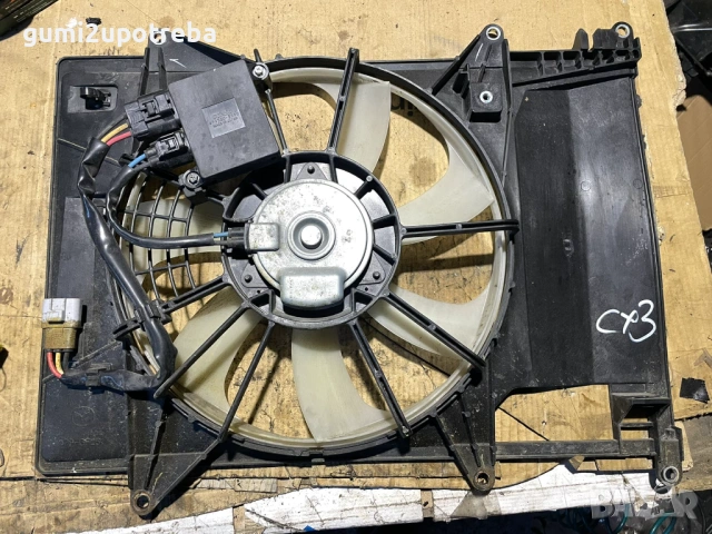 Дифузьор с Вентилатор Охлаждане 288000-7081 Mazda CX3 77kW 1.5дизел 2015, снимка 7 - Части - 53297404