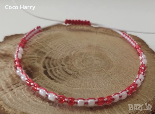 Комплект мартеници,минималистични,ръчно изработени, снимка 6 - Подаръци за жени - 53240065