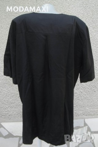 3XL Нова черна риза на Лили  , снимка 3 - Ризи - 26658500