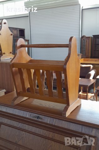 Поставки за вестници и списания от масивно дърво внос Германия, снимка 13 - Други стоки за дома - 35284560