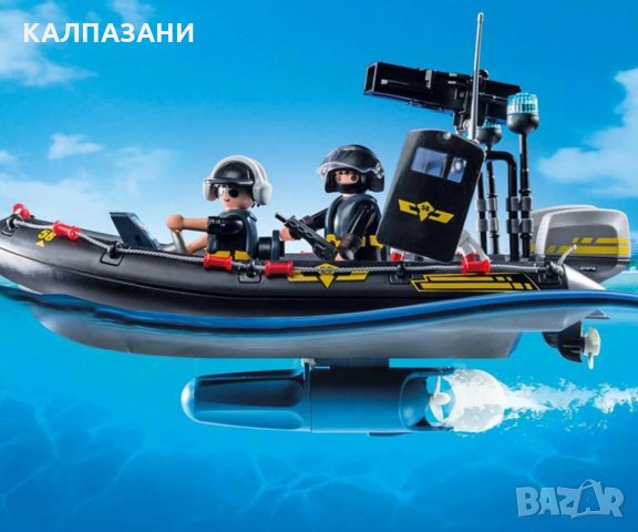 Playmobil - Лодка на специалните части 9362, снимка 4 - Конструктори - 33604056