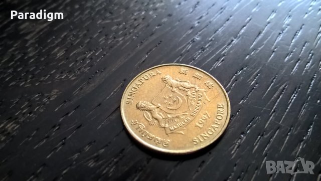 Монета - Сингапур - 5 цента | 1997г., снимка 3 - Нумизматика и бонистика - 26413304