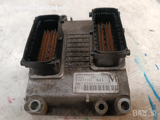 ECU компютър Lancia Y 1.4 51805519 0261201634 ME7.3H4M , 0 261 201 634