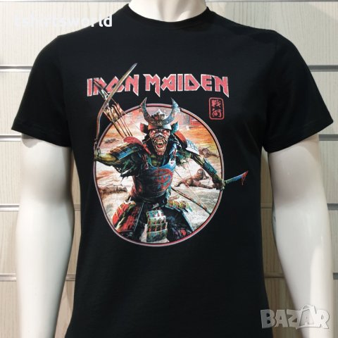 Нова мъжка тениска на музикалната група IRON MAIDEN - Senjutsu Album Palace Circle, снимка 11 - Тениски - 35623126