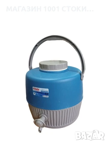 Термос за вода от стиропор 5 литра със кранче 