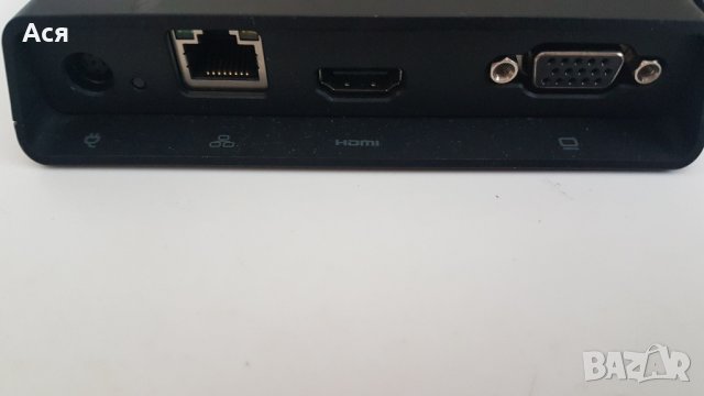 hp 3001pr port replicator HDMI/LAN/VGA/3 x USB , снимка 2 - Лаптоп аксесоари - 38909125